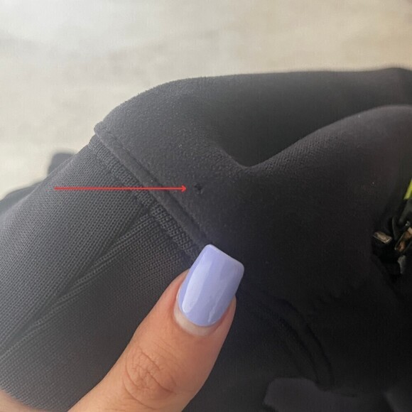 Nike Women Size S Black Pink Sportswear Tech Pack Fleece Wide Leg Sweatpants Gym - Picture 17 of 17